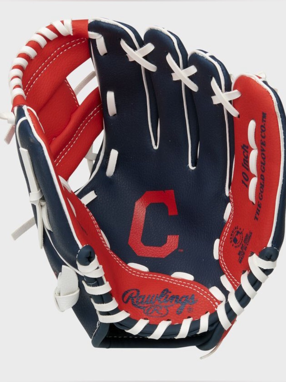 Rawlings 10” Team Logo Cleveland Indians Baseball Glove